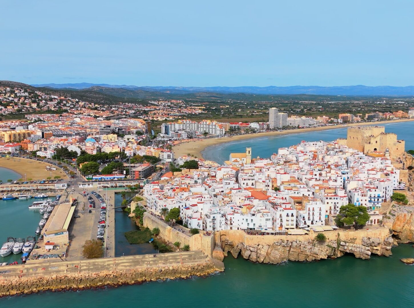 Casco Antiguo de Peñíscola desde el mar
