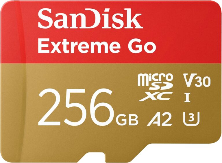 Tarjeta Micro SDXC 256GB SanDisk Extreme Go 